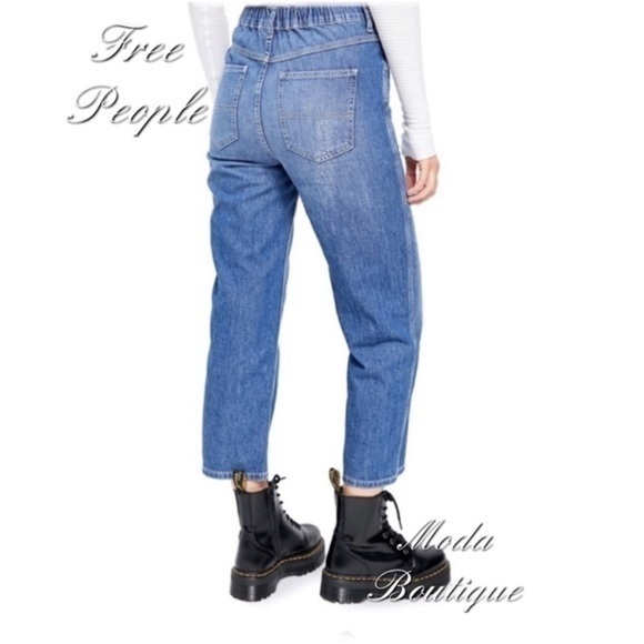 Free People Chloe Baby Barrel Jeans - Picture 6 of 11